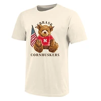 Toddler  Cream Nebraska Huskers All-American Teddi T-Shirt