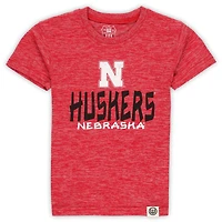 Toddler Wes & Willy Nebraska Huskers Cloudy Yarn T-Shirt Shorts Set