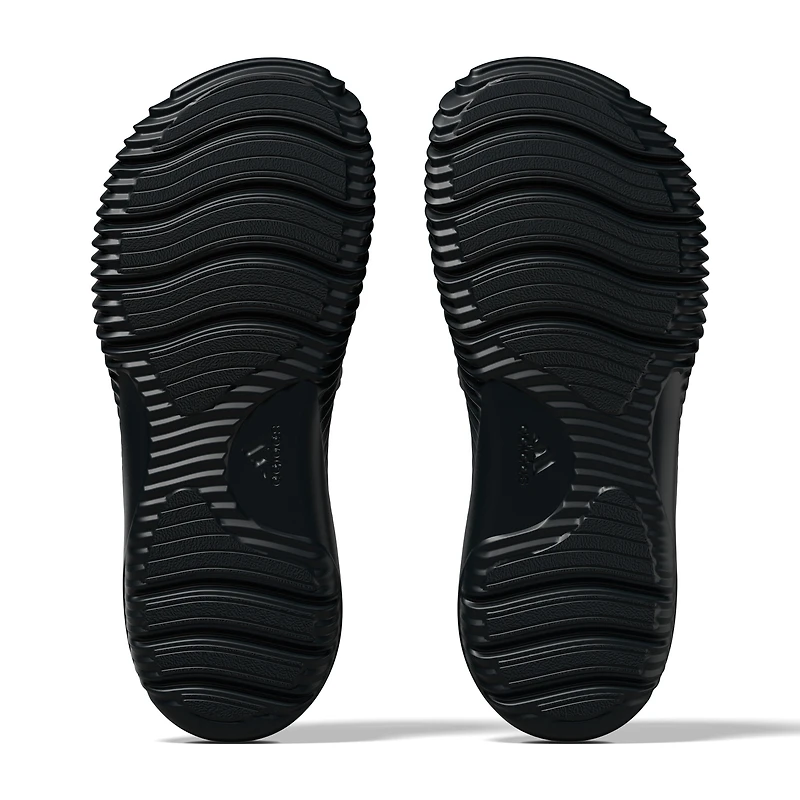 Sandales unisexes adidas Nebraska Huskers Alphabounce 2.0 noires