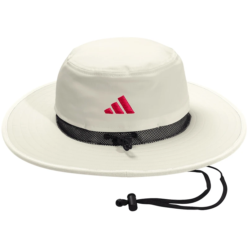Unisex adidas  Cream Nebraska Huskers Wide Brim Boonie Bucket Hat