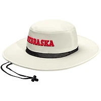 Unisex adidas  Cream Nebraska Huskers Wide Brim Boonie Bucket Hat