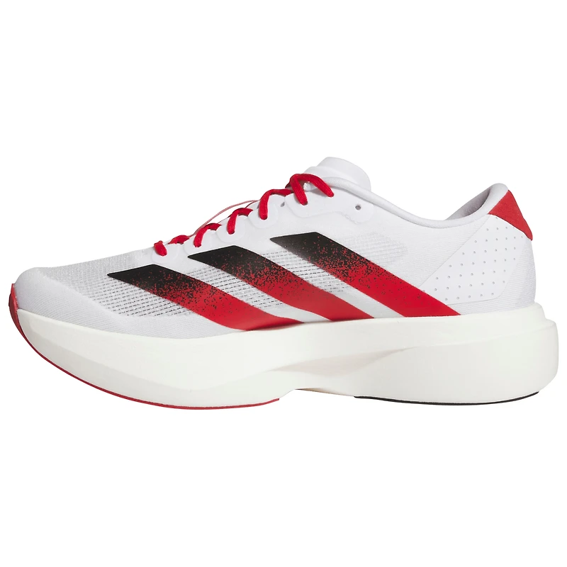 Unisex adidas White Nebraska Huskers Adizero Evolution SL Running Shoes