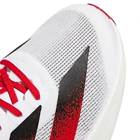 Unisex adidas White Nebraska Huskers Adizero Evolution SL Running Shoes
