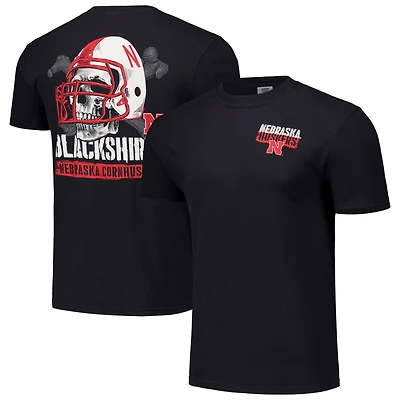 T-shirt unisexe noir Nebraska Huskers Hyper Local Blackshirts