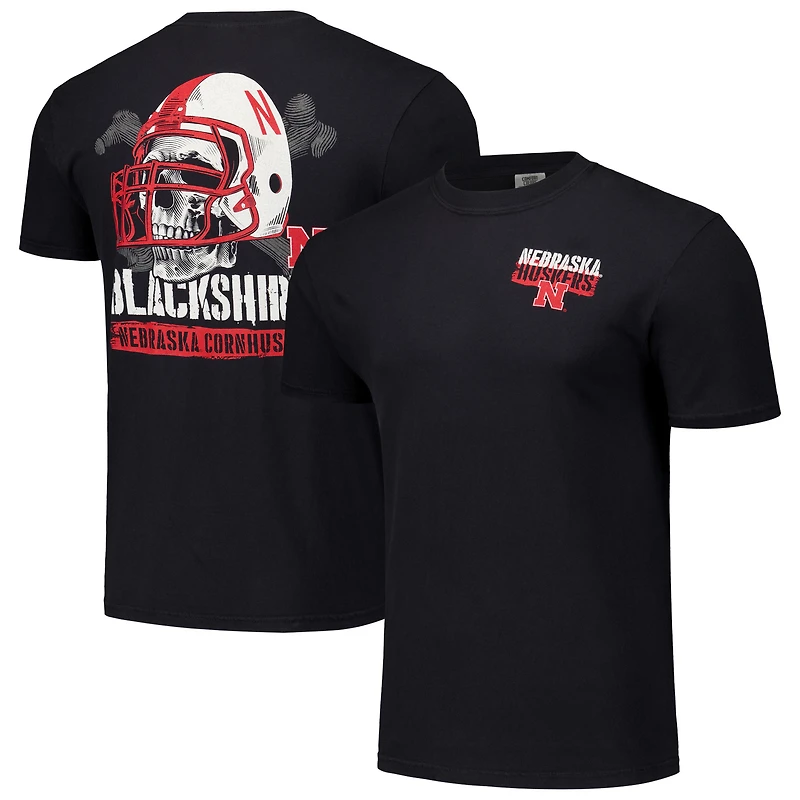 T-shirt unisexe noir Nebraska Huskers Hyper Local Blackshirts