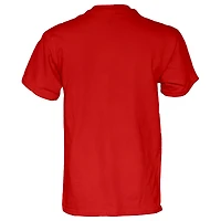 T-shirt unisexe bleu 84 Scarlet Nebraska Huskers, champions du tournoi de softball Big Ten 2026, vestiaire