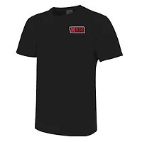 T-shirt unisexe noir « Nebraska Huskers Hyper Local Black Shirts » avec image de maïs
