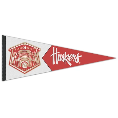 WinCraft Nebraska Huskers 12" x 30" Day In Nebraska Premium Pennant