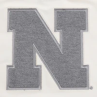 Women's Pro Standard Cream Nebraska Huskers French Terry Boxy Cropped Pullover Crewneck