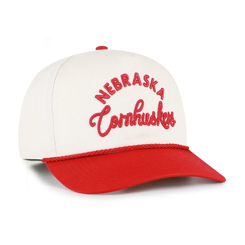 Casquette ajustable Nebraska Huskers '47 crème/écarlate