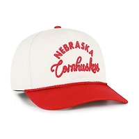 Casquette ajustable Nebraska Huskers '47 crème/écarlate