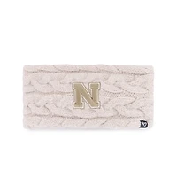 Bandeau en tricot Nebraska Huskers Core & Inline Latte pour femme '47 Natural