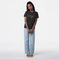 Women's Champion  Black Nebraska Huskers Lifestyle T-Shirt