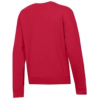 Women's Champion Scarlet Nebraska Huskers Powerblend Sweatshirt