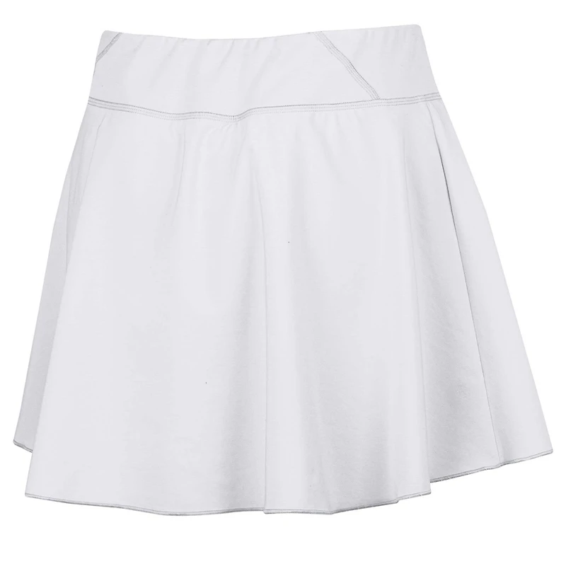 Jupe-short blanche Champion Nebraska Huskers Tailgate Soft Touch pour femmes