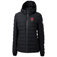 Women's Cutter & Buck  Black Nebraska Huskers Alumni Mission Ridge Repreve Eco Insulated Puffer Full-Zip Jacket