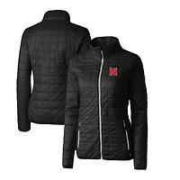 Women's Cutter & Buck Nebraska Huskers Rainier Eco Insulated Puffer Full-Zip Jacket