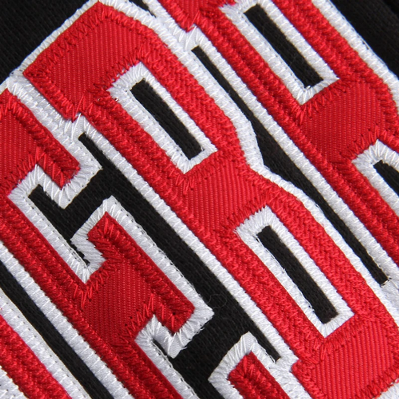 Sweat à capuche zippé noir Nebraska Huskers Stadium Athletic pour femmes