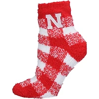 CHAUSSETTES ZAT NEB ROUGE FUZZY BUFFALO CHECK SOCLAD