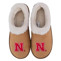 Chaussons en fausse fourrure ZooZatz Nebraska Huskers Teagan pour femmes
