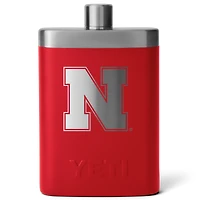 YETI Red Nebraska Huskers 7oz. Flask