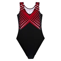 Youth Black Nebraska Huskers Elite Spirit Leotard