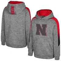 Sweat à capuche gris The Gang des Nebraska Huskers du Colisée pour jeunes