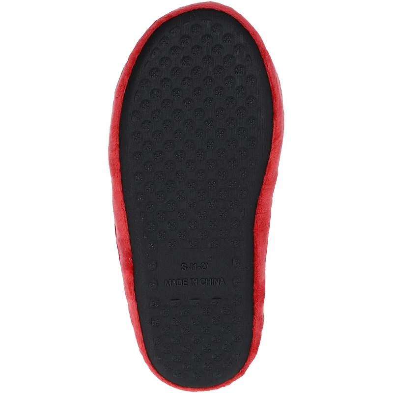 Chaussons à rayures de l'équipe FOCO Nebraska Huskers pour jeune