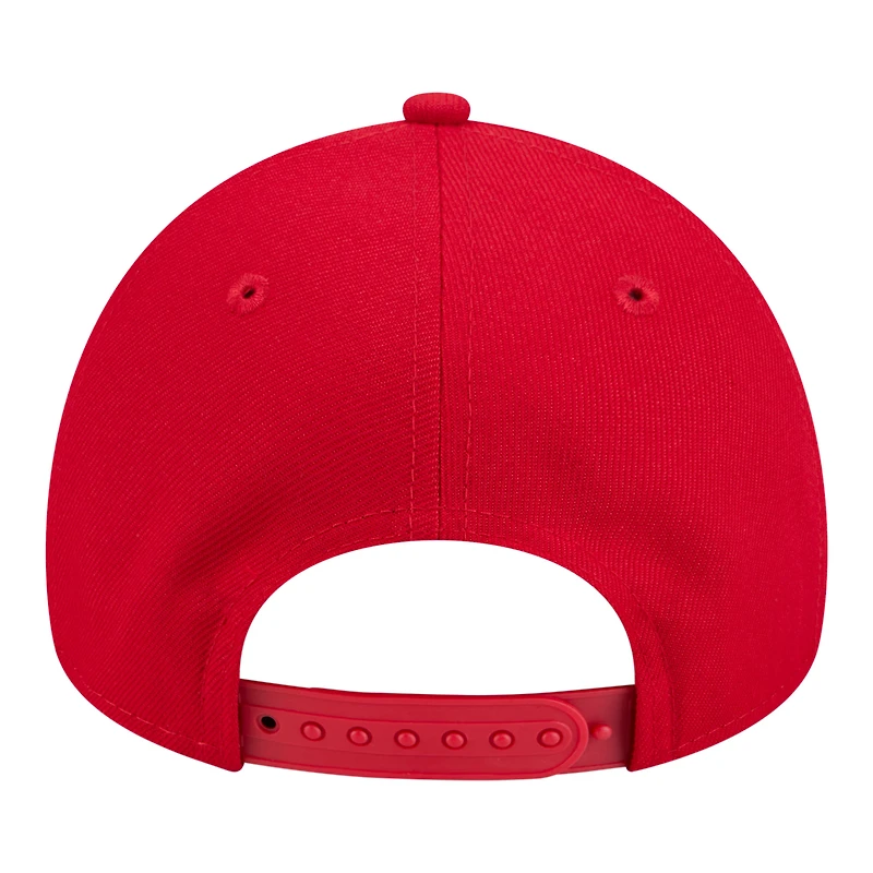 Youth New Era Scarlet Nebraska Huskers 9FORTY A-Frame Adjustable Hat