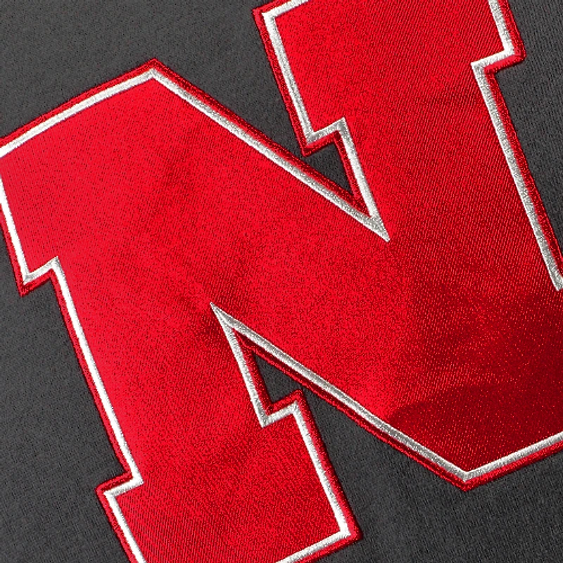 Chandail à capuchon avec grand logo Huskers du Nebraska de stade athlétique pour jeunes