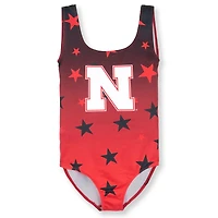 Justaucorps de danse ZooZatz Scarlet Nebraska Huskers pour jeunes