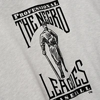 Men's Heather Gray/Black Fear of God x Negro Leagues Baseball Museum Fleece Pullover Hoodie