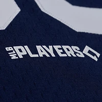 Maillot d'entraînement au bâton Mitchell & Ness Aaron Judge bleu marine des Yankees de New York pour homme