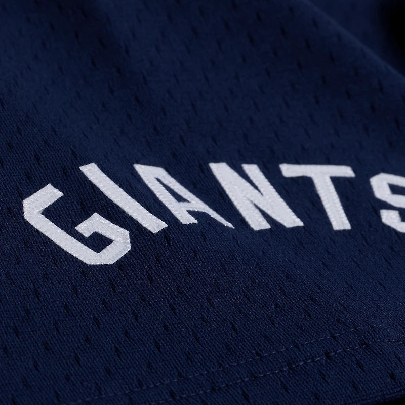 Maillot d'entraînement au bâton Mitchell & Ness Mookie Betts bleu marine des Giants de Los Angeles pour homme