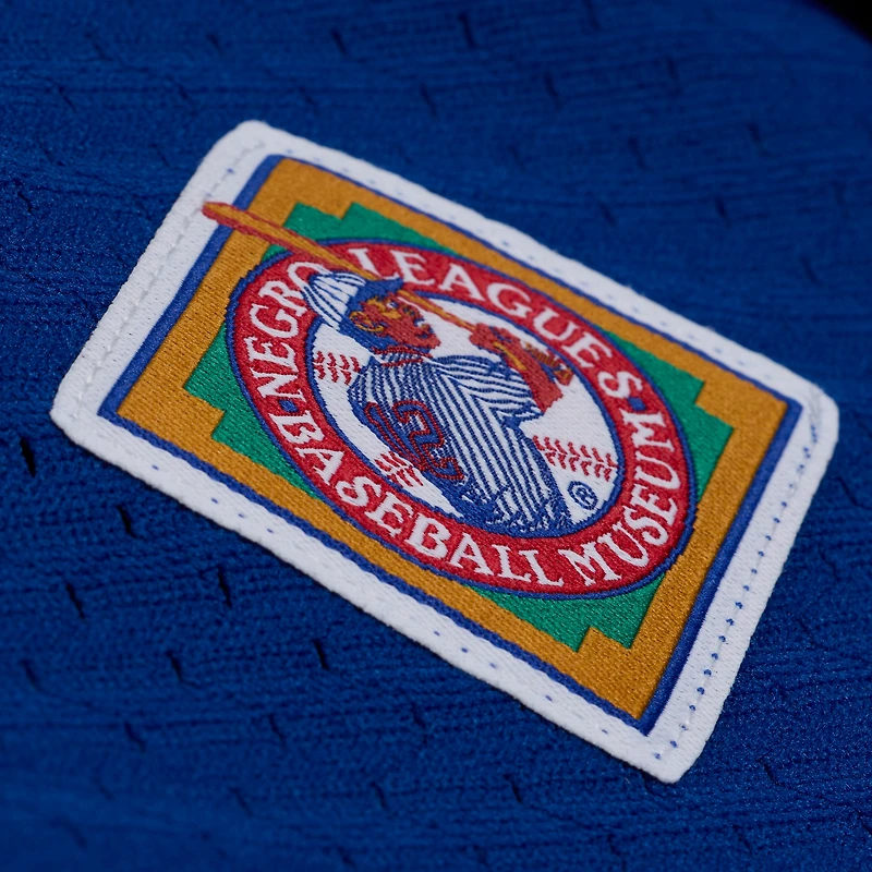 Men's Mitchell & Ness Ronald Acuña Jr. Royal Atlanta Black Crackers Batting Practice Jersey