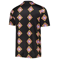 Men's Stitches Black Negro League Baseball Sublimated Jersey