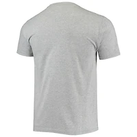 T-shirt Stitches gris chiné Negro League Wordmark pour hommes