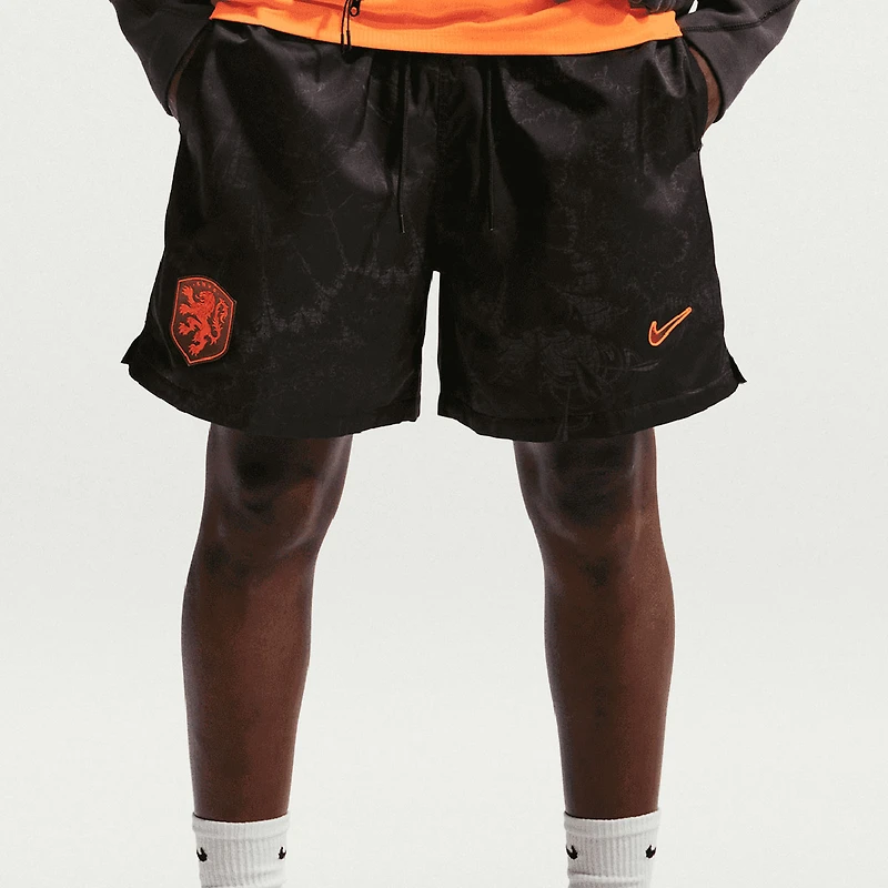 Men's Nike Black Netherlands National Team 2026 Club Flow Shorts
