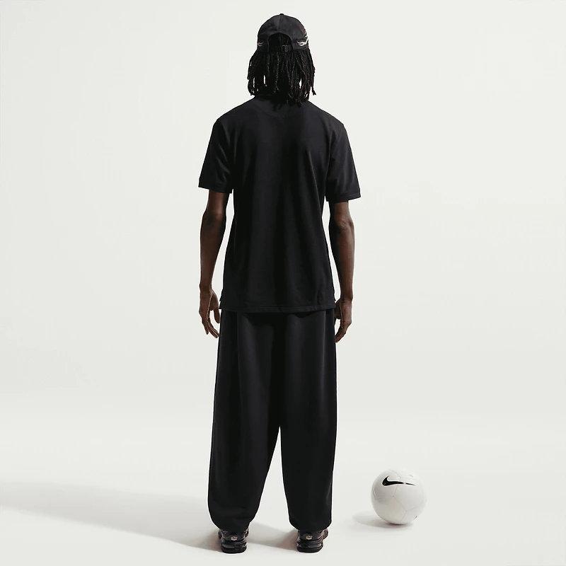 Polo Nike Dri-FIT noir pour homme, équipe nationale des Pays-Bas