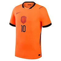 Maillot domicile authentique Nike Memphis Depay orange de l'équipe nationale des Pays-Bas 2026 pour homme