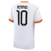 Men's Nike Memphis Depay Orange Netherlands National Team 2026 Home Stadium Replica Jersey