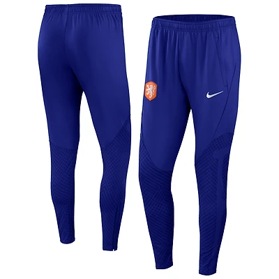 Pantalon de survêtement Strike Performance l'équipe nationale des Pays-Bas Nike pour homme, bleu marine