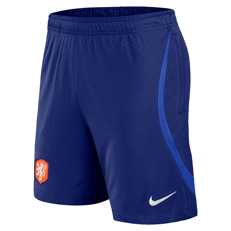 Men's Nike Navy Netherlands National Team 2022 Strike Performance Shorts