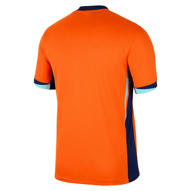 Maillot vierge Nike orange pour homme de l'équipe nationale des Pays-Bas 2024 domicile