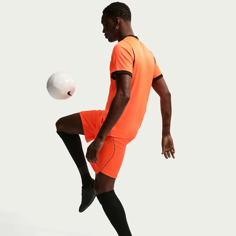 Short réplique Nike orange de l'équipe nationale des Pays-Bas pour homme (édition 2026, extérieur).