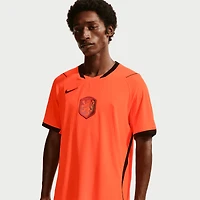Maillot domicile authentique Nike orange de l'équipe nationale des Pays-Bas pour homme (2026