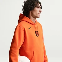 Sweat à capuche Nike orange pour homme, équipe nationale des Pays-Bas