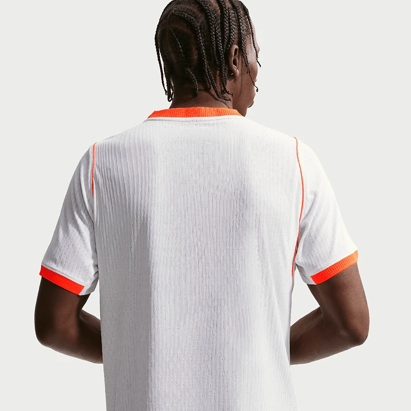 Men's Nike White Netherlands National Team 2026 Away Match Authentic Jersey