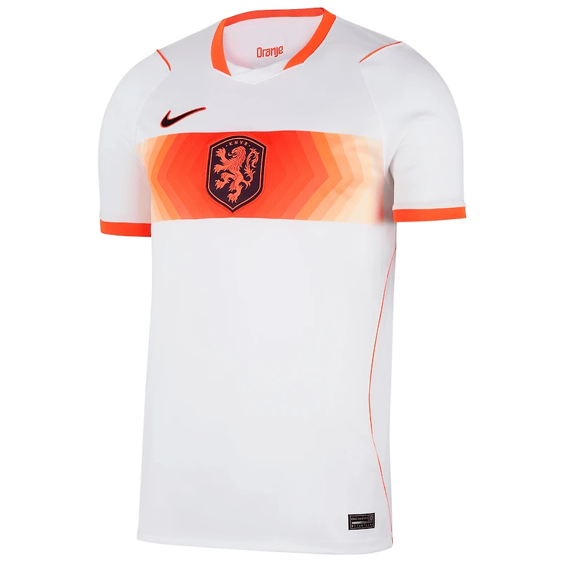 Men's Nike  White Netherlands National Team 2026 Away Stadium Replica Jersey