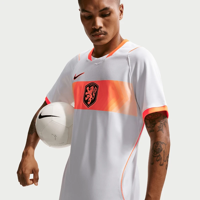Men's Nike  White Netherlands National Team 2026 Away Stadium Replica Jersey